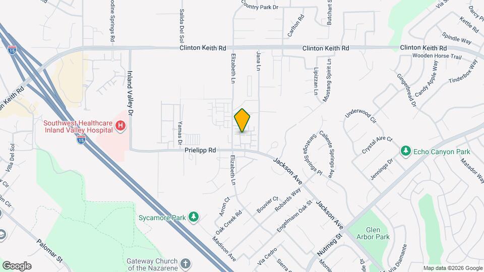 24739 Ahora Ct Map and Location Details