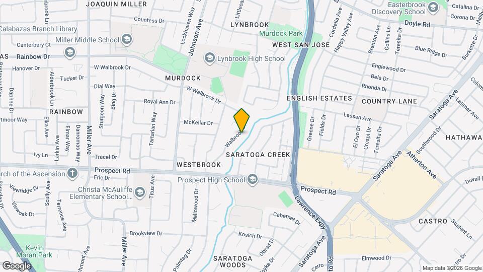 1492 Walbrook Dr Map and Location Details