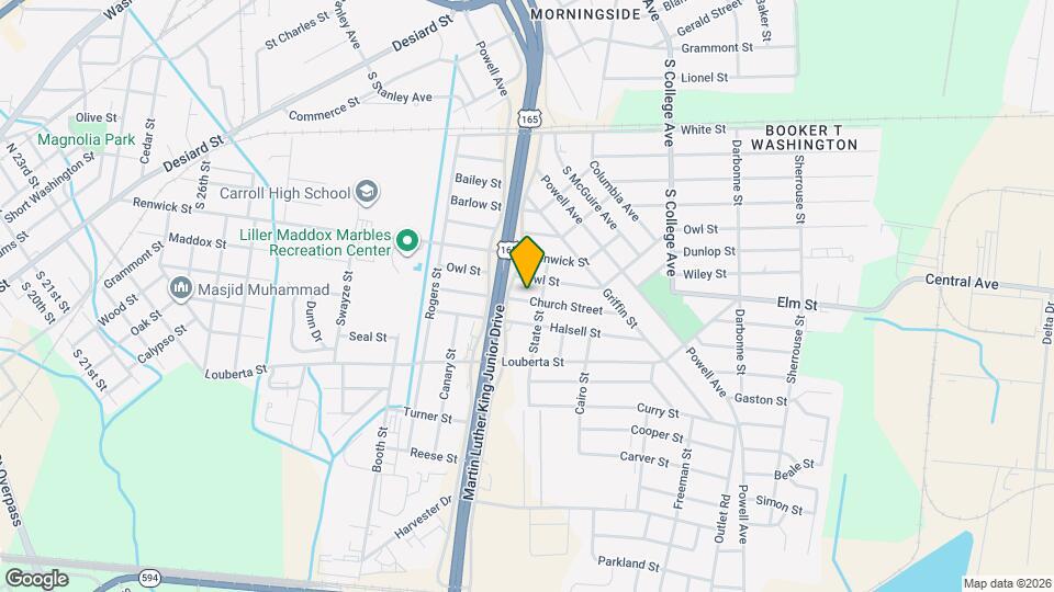 3307 Church Street Map and Location Details