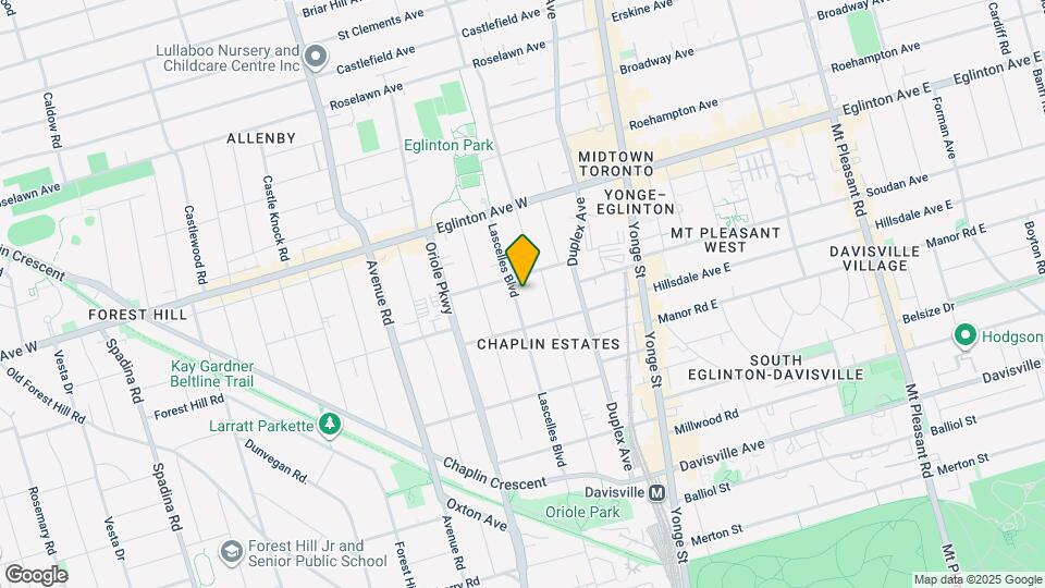 119 Lascelles Blvd Map and Location Details