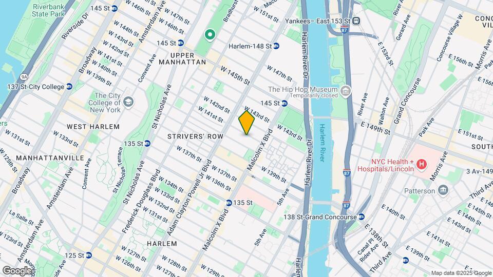 148 W 141st St Mapa y Detalles de la Ubicación