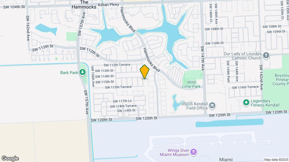 11515 SW 152nd Ct Mapa y Detalles de la Ubicación