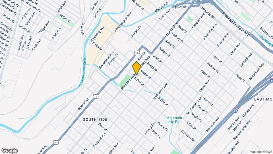 511 E Elm St Map and Location Details