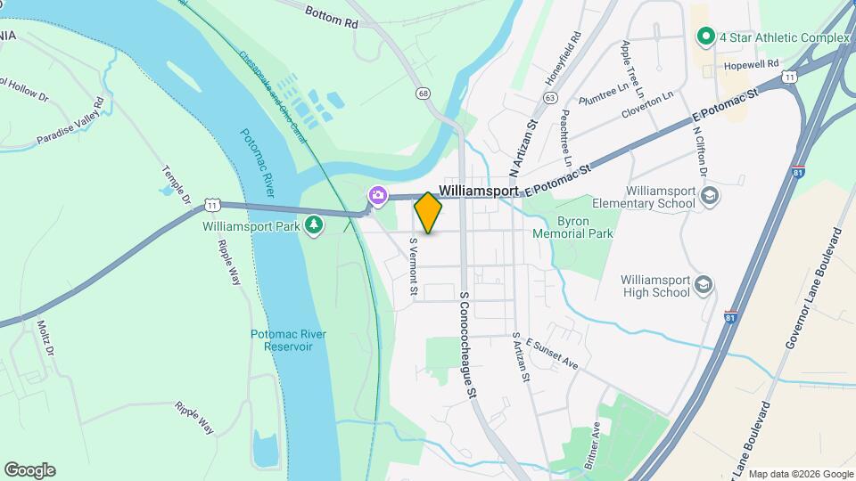 38 W Salisbury St Rentals in Williamsport, MD