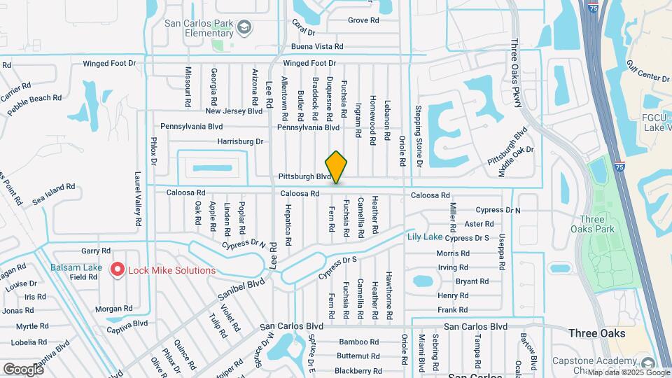 8347 Caloosa Rd Map and Location Details