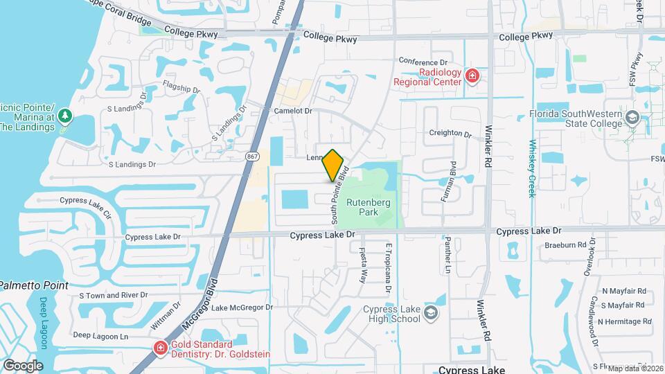 9721 Deerfoot Dr Map and Location Details