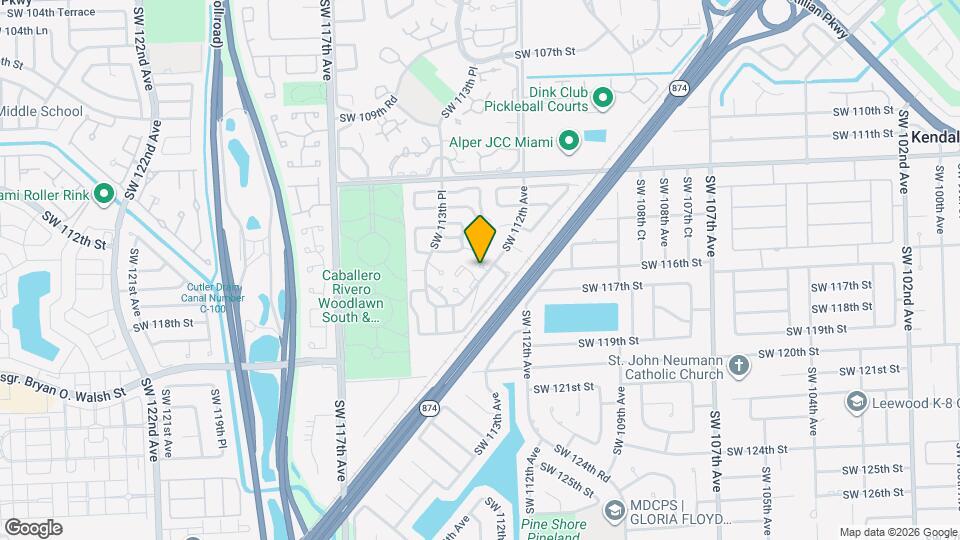 11588 SW 112th Ave Map and Location Details