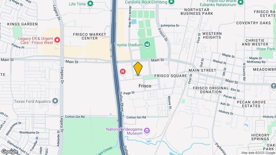 1610 Frisco Square Blvd Map and Location Details