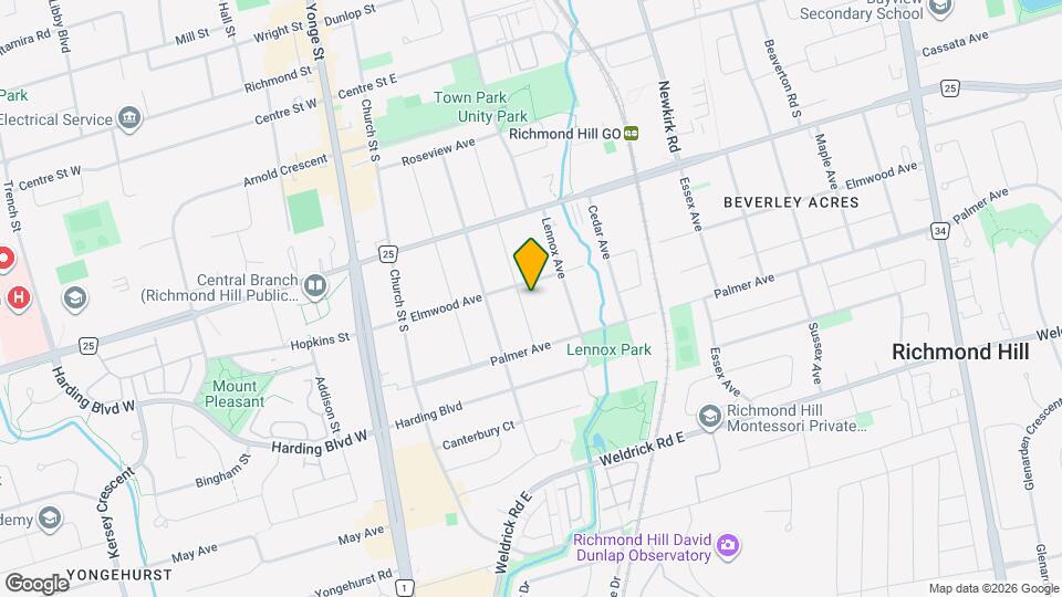 207 Lawrence Ave Map and Location Details