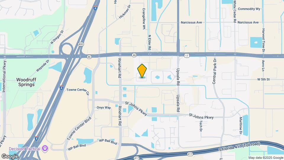 1711 San Jacinto Cir Map and Location Details