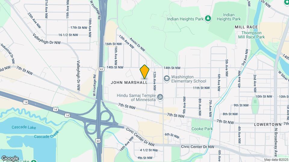1203 13th Ave NW Map and Location Details