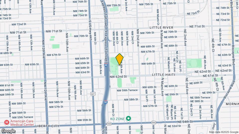 6326 NW 4th Ave Map and Location Details