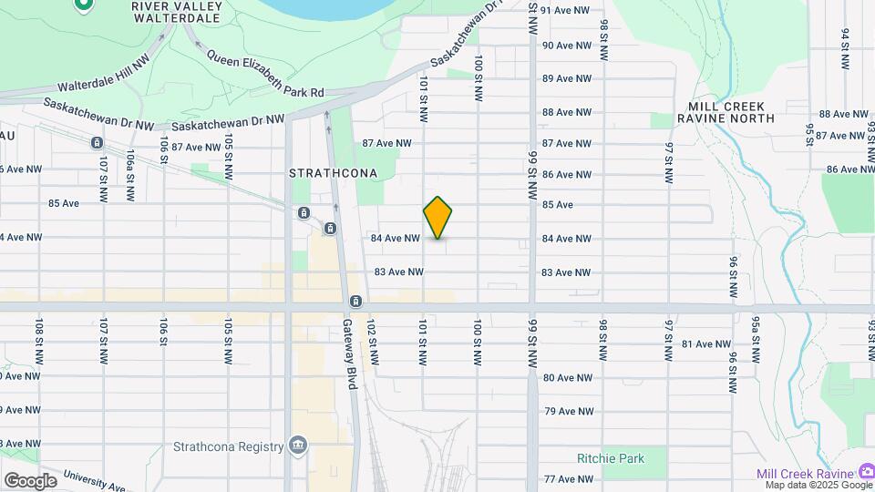 10037 84 Ave NW Map and Location Details
