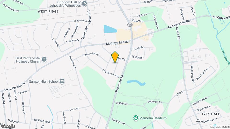 514 Laurens Avenue Mapa y Detalles de la Ubicación