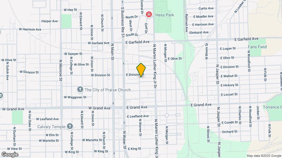 1574 N Warren St Map and Location Details