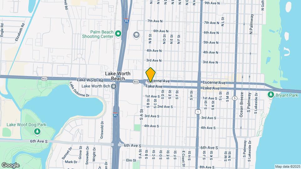 1520 Lake Ave Map and Location Details