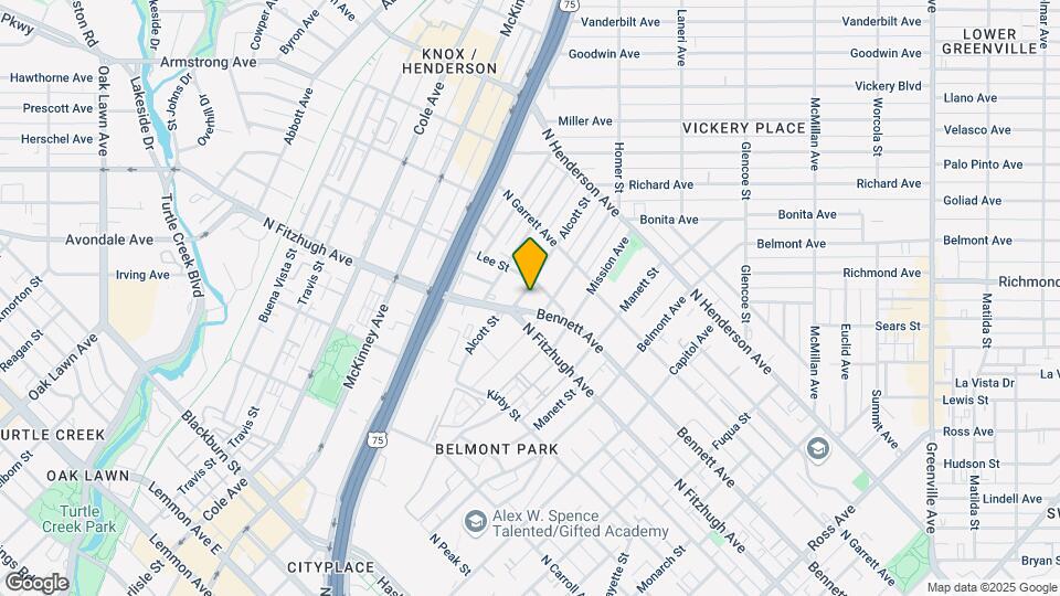 4918 Alcott St Map and Location Details