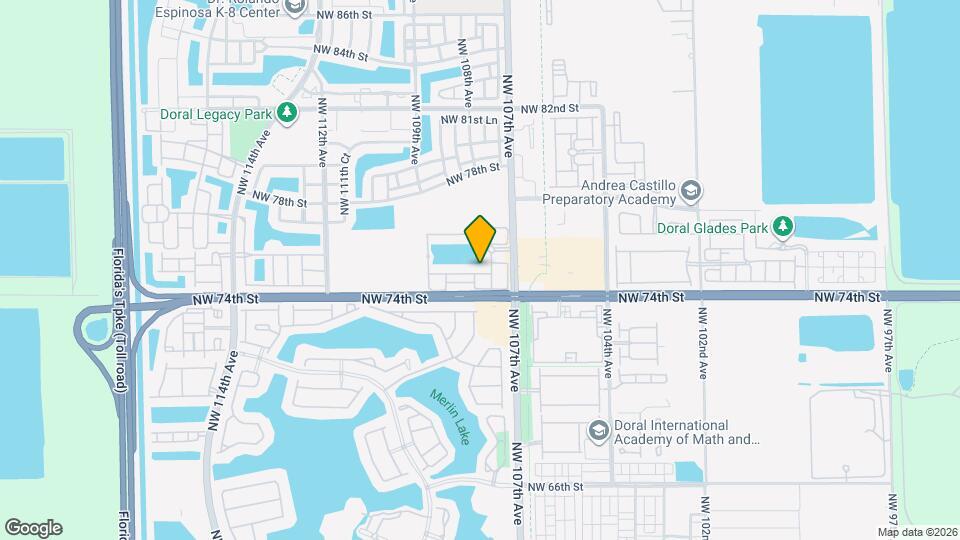 10705 NW 75th St Mapa y Detalles de la Ubicación