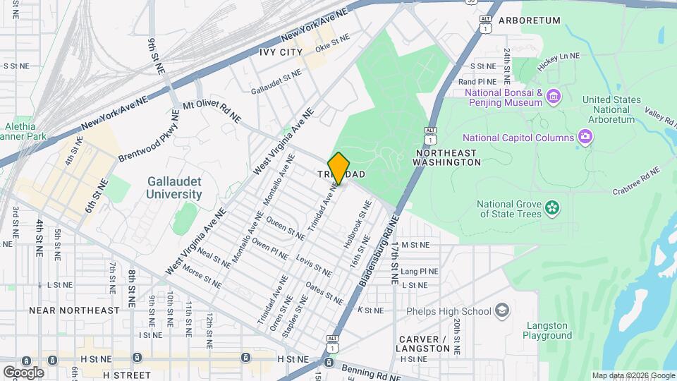 1721 Trinidad Ave NE, Unit 4 Mapa y Detalles de la Ubicación