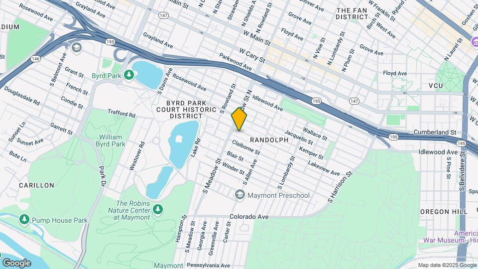 1923 Lakeview Ave Map and Location Details