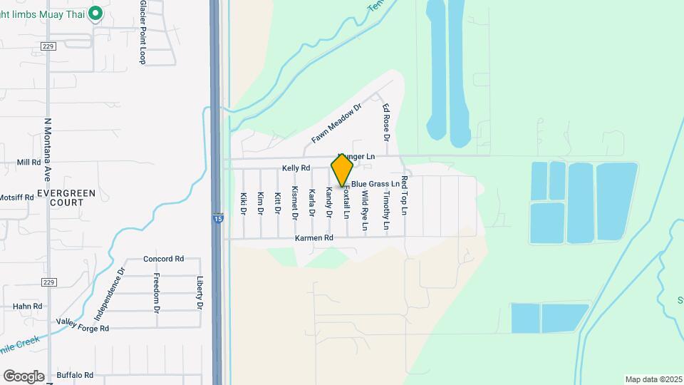 3866 Foxtail Ln Map and Location Details