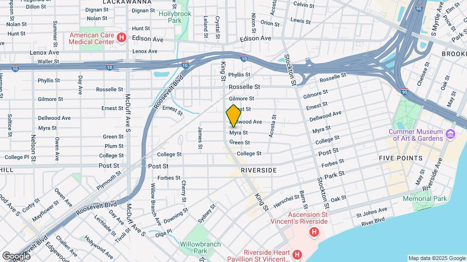 2703 Myra St Mapa y Detalles de la Ubicación