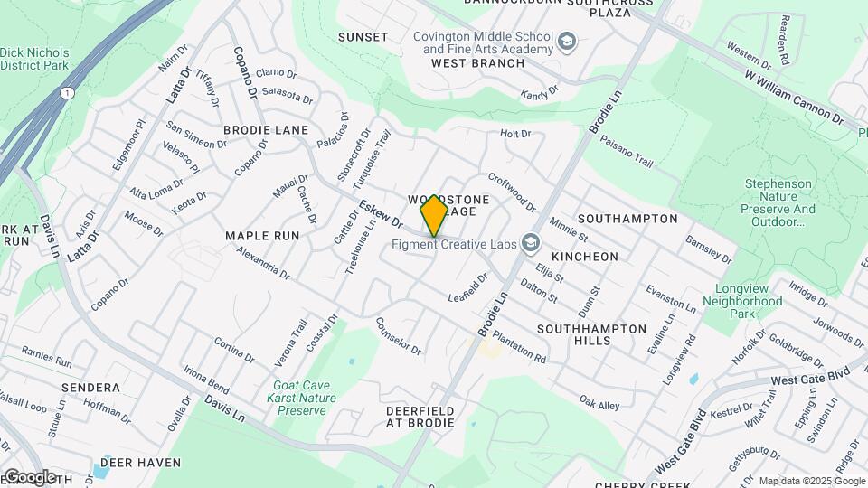 8002 Croftwood Dr Map and Location Details