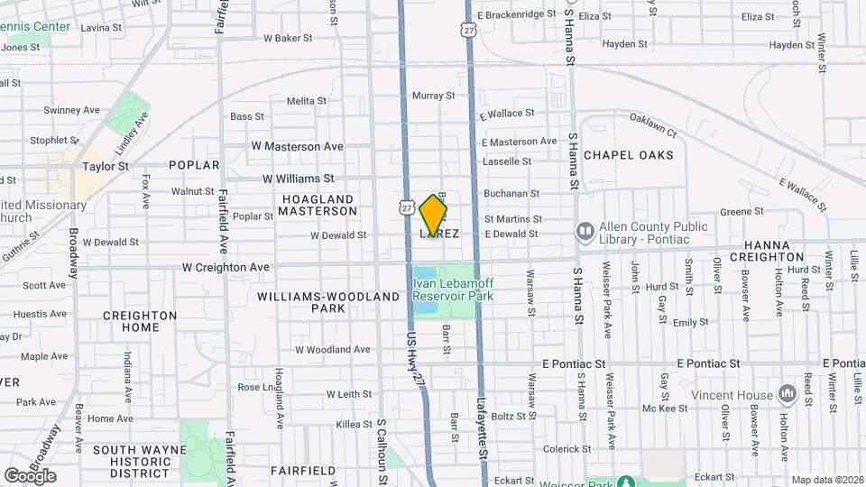 236 E Dewald St Map and Location Details