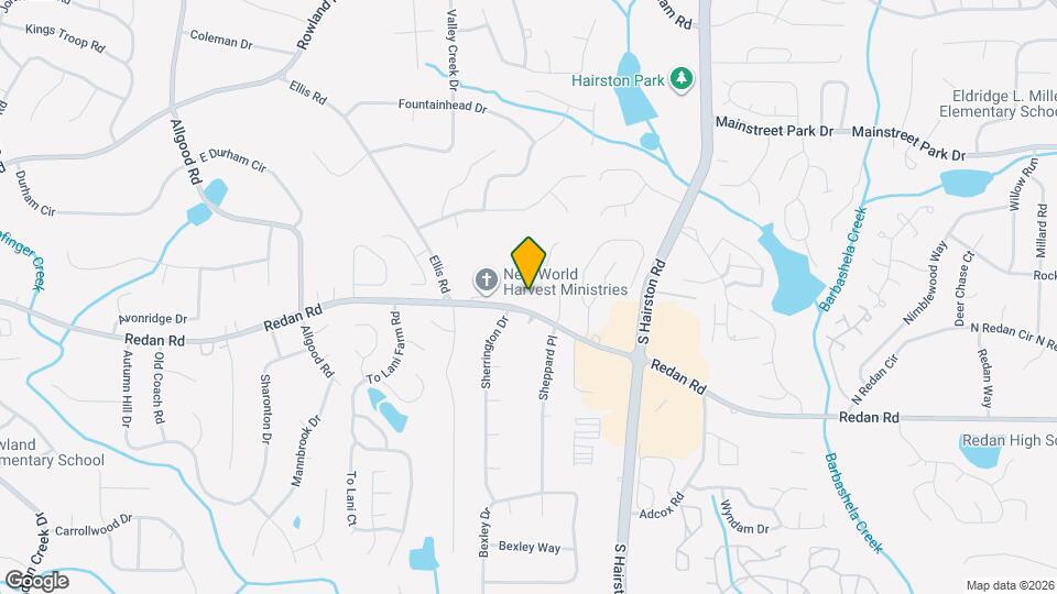 1055 Autumn Crest Ct Map and Location Details