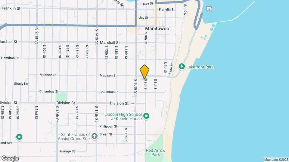 1330 S 9th St, Unit 1330 Mapa y Detalles de la Ubicación