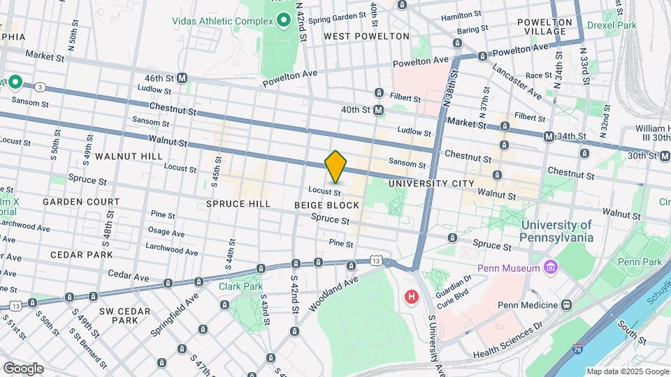 4045 Locust St Map and Location Details