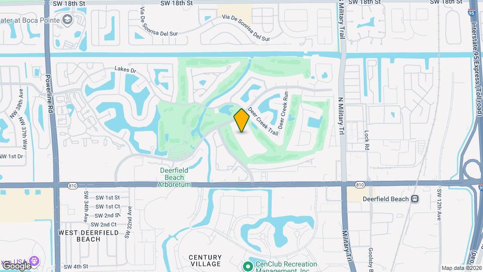 2460 Deer Creek Country Club Blvd Map and Location Details