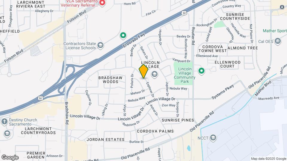 3332 Explorer Dr Mapa y Detalles de la Ubicación