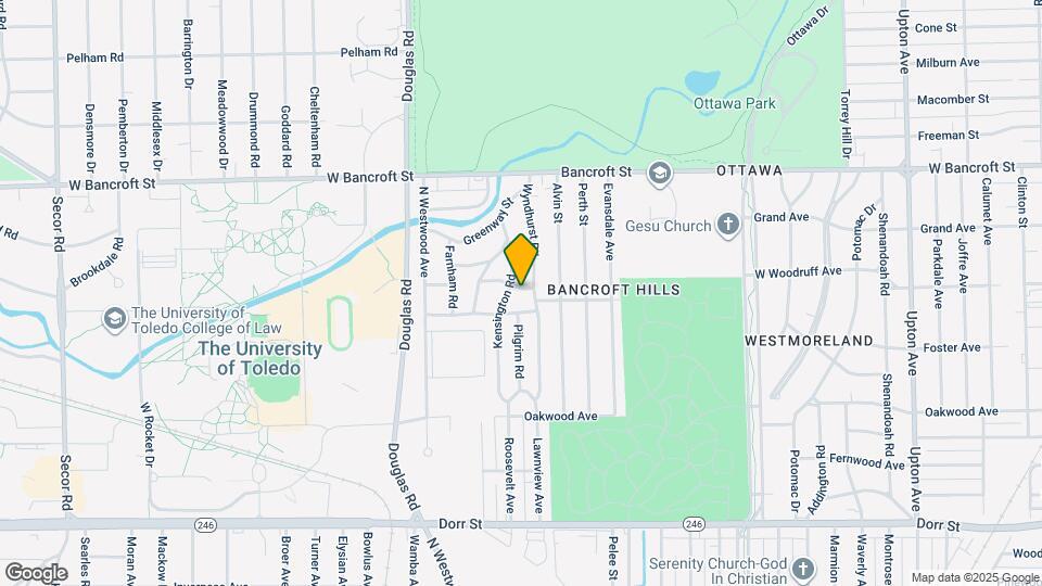 2529 Greenbriar Rd Map and Location Details