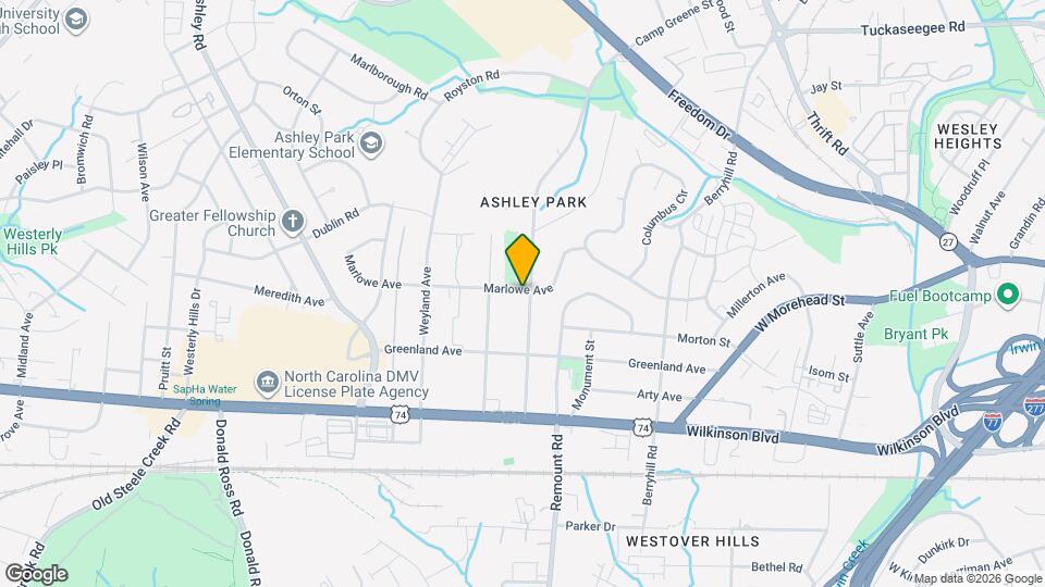 2100 Camp Greene St Map and Location Details