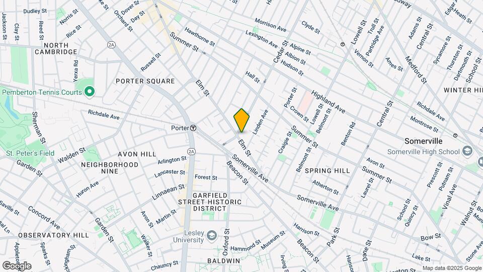 51 Elm St, Unit 1 Map and Location Details