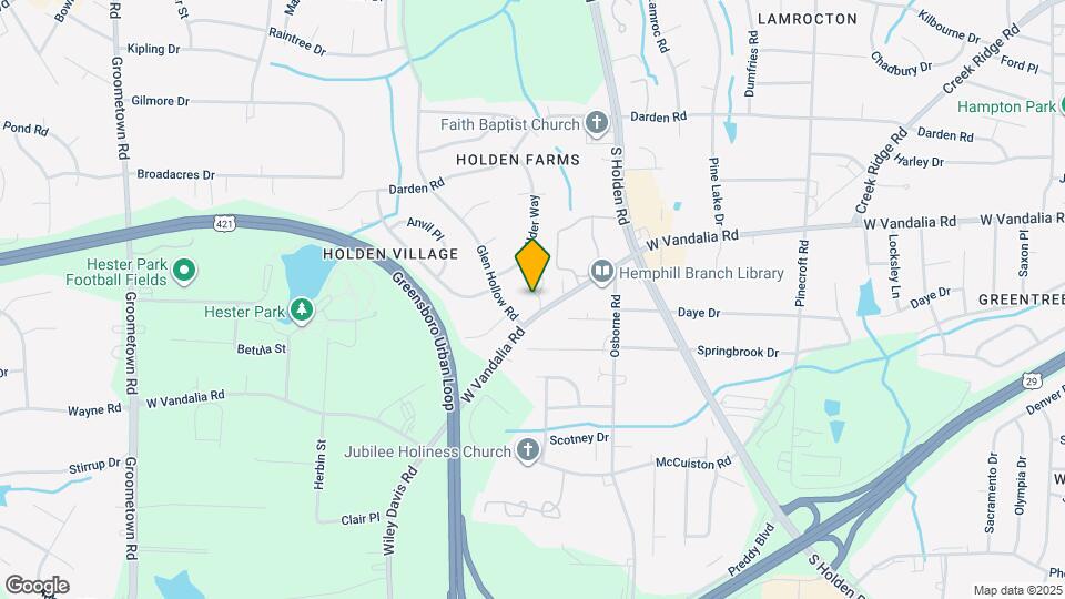 2332 W Vandalia Rd Map and Location Details