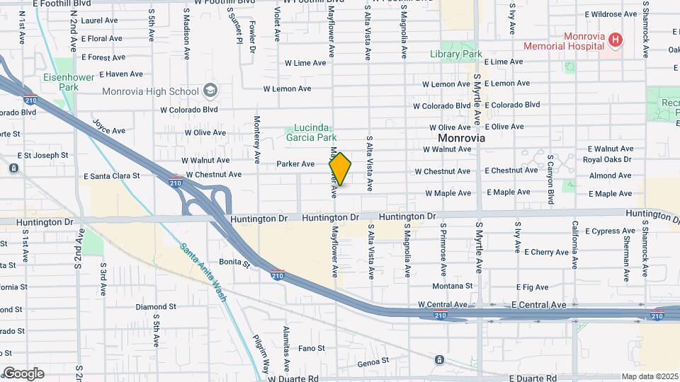 439 W Maple Ave Mapa y Detalles de la Ubicación