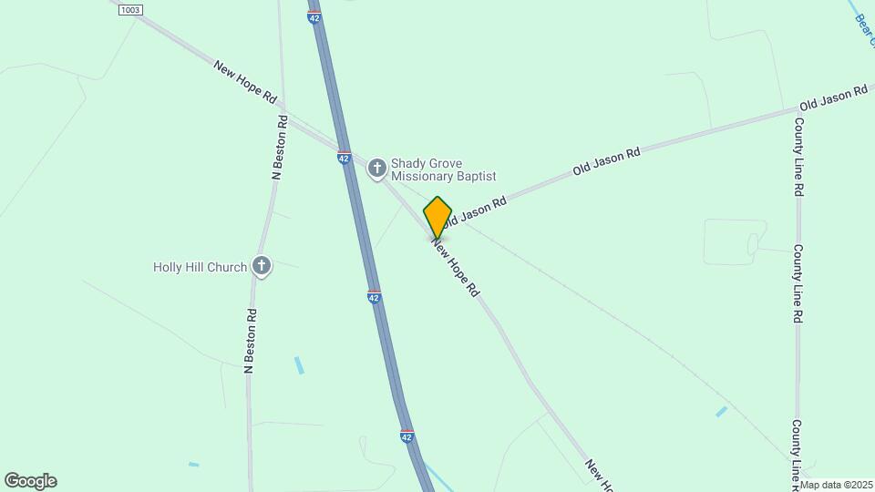 2608 New Hope Rd Mapa y Detalles de la Ubicación