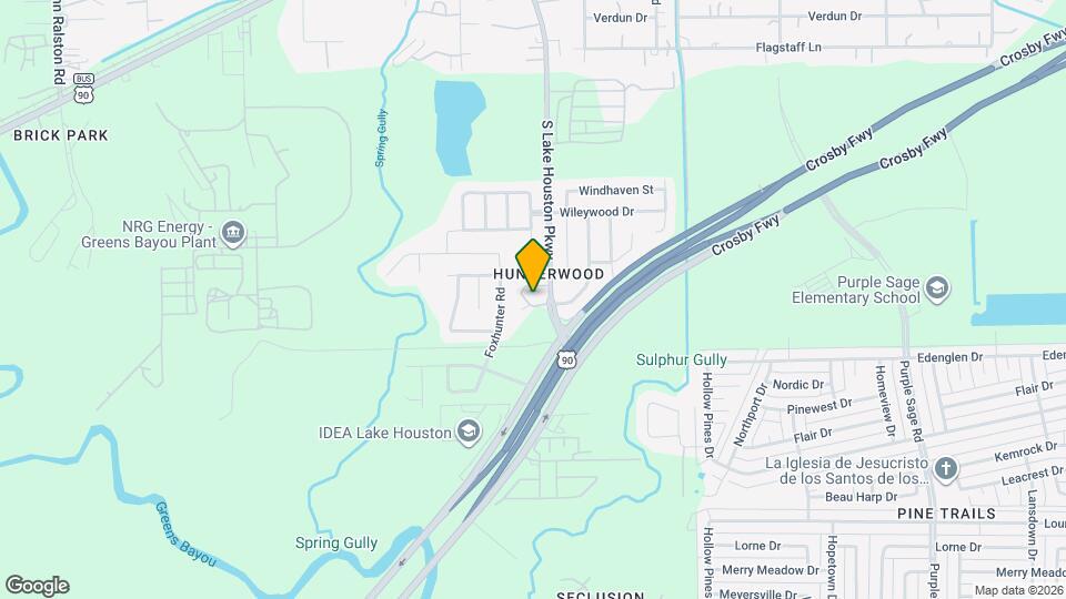 6415 S Lake Houston Pkwy, Unit 402 Map and Location Details