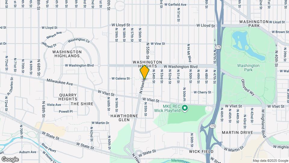 5439 W Galena St, Unit 5439 Galena street Map and Location Details