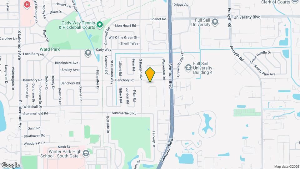 2907 Little John Rd Map and Location Details