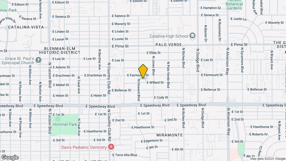 3311 E Willard St Mapa y Detalles de la Ubicación