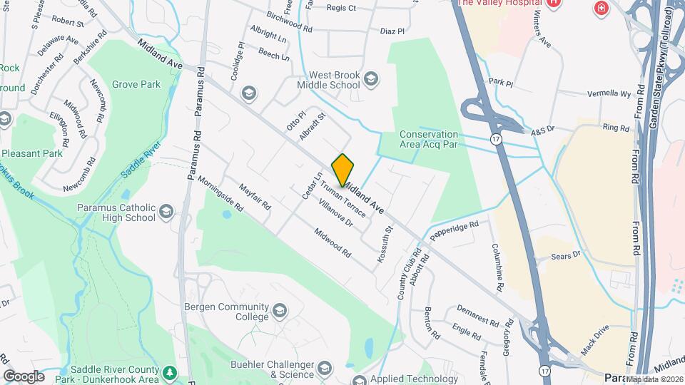 171 Truman Terrace Map and Location Details