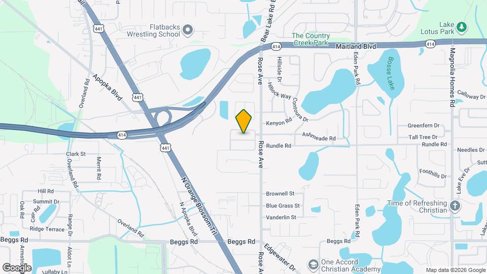 5555 Burlwood Dr Mapa y Detalles de la Ubicación