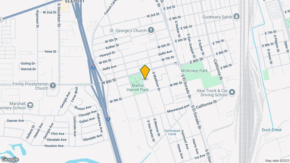 2260 S Monroe St Map and Location Details