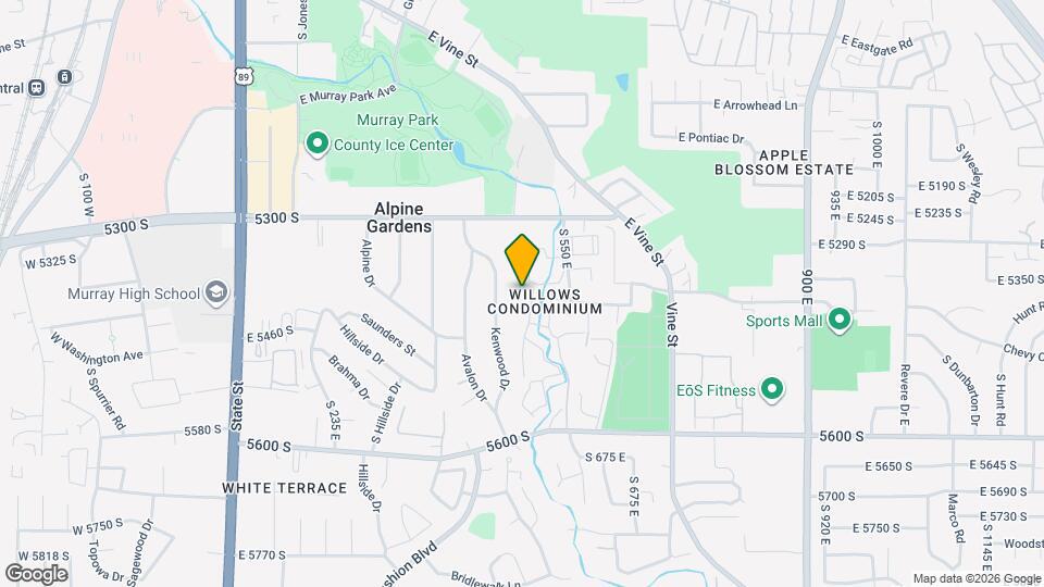 5396 Willow Ln Map and Location Details