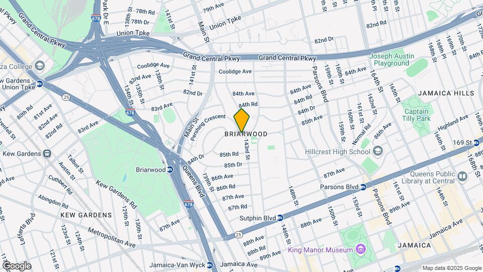84-02 143rd St Map and Location Details