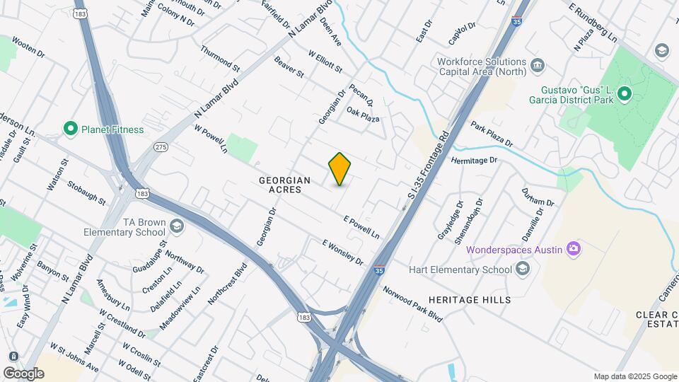 8207 Sam Rayburn Dr, Austin, TX 78753 Map and Location Details