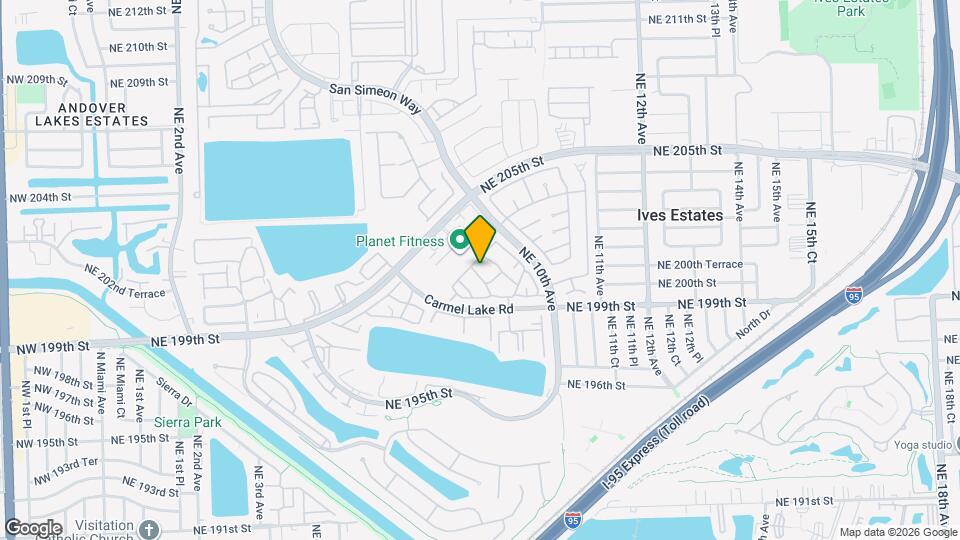 819 NE 199th St Map and Location Details